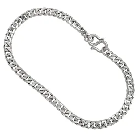 Diamond-Cuts Cuban Bracelet (Platinum)