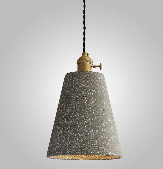 Hilka European Style Cement and Terrazzo Series Pendant Lamp