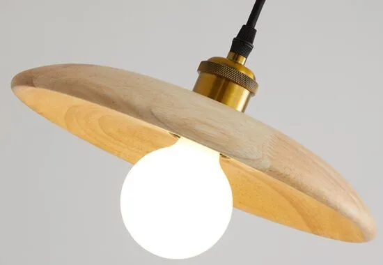 Kipsteeno Wood Shade Pendant Lamp